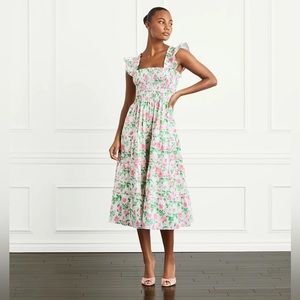 Hill House Home Ellie Nap Dress- Pink Rose Poplin